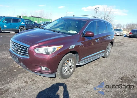 2014 Infiniti Qx60 из США, поврежденный, VIN 5N1AL0MM0EC538224